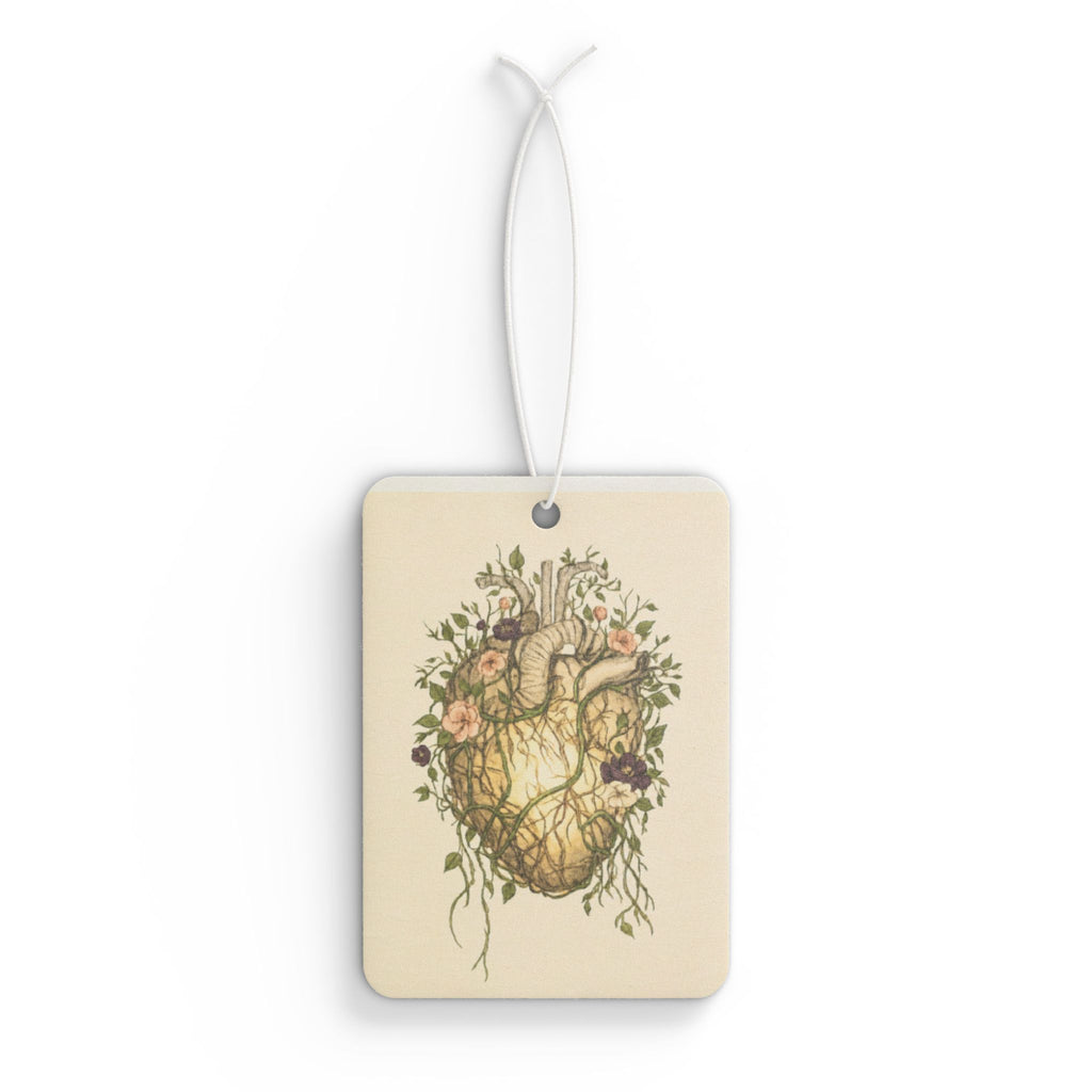 Botanical Heart Car Air Freshener