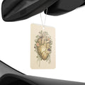 Botanical Heart Car Air Freshener
