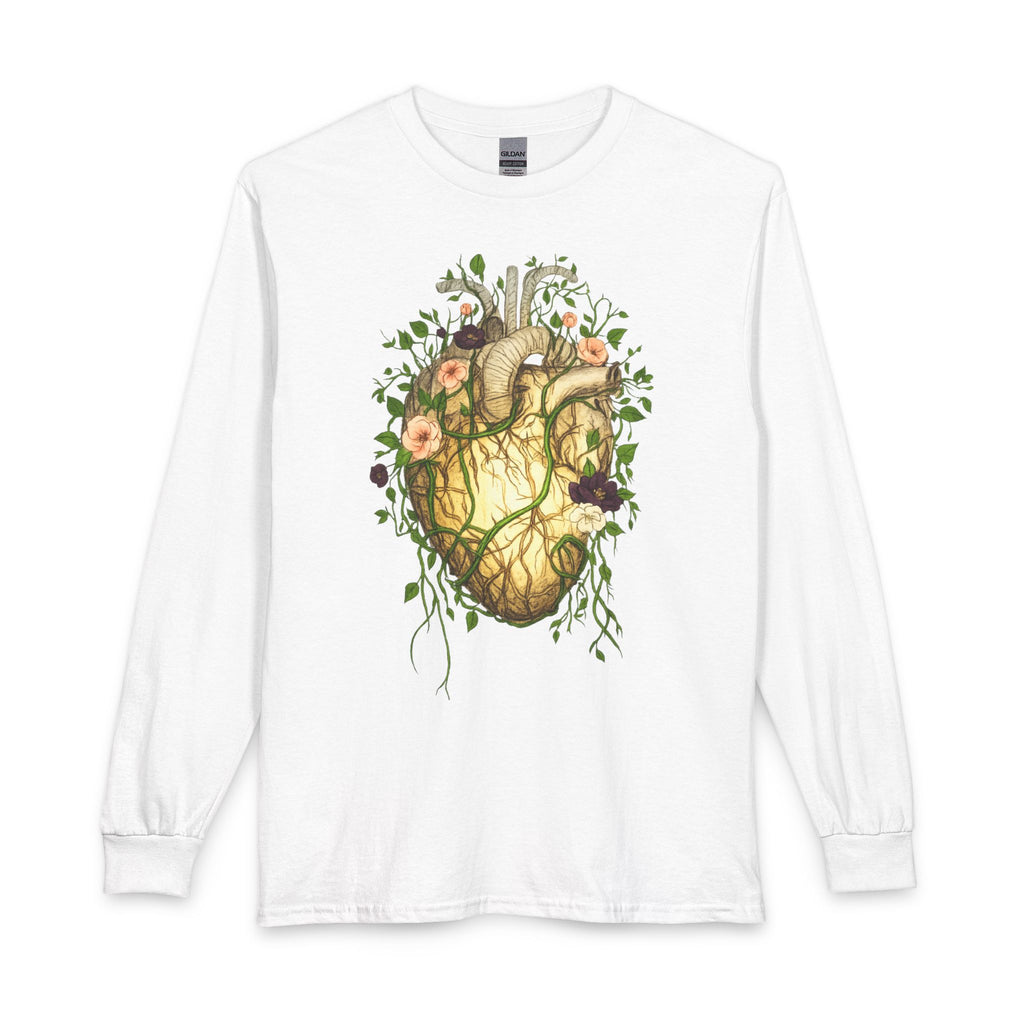 Botanical Heart Long Sleeve Shirt