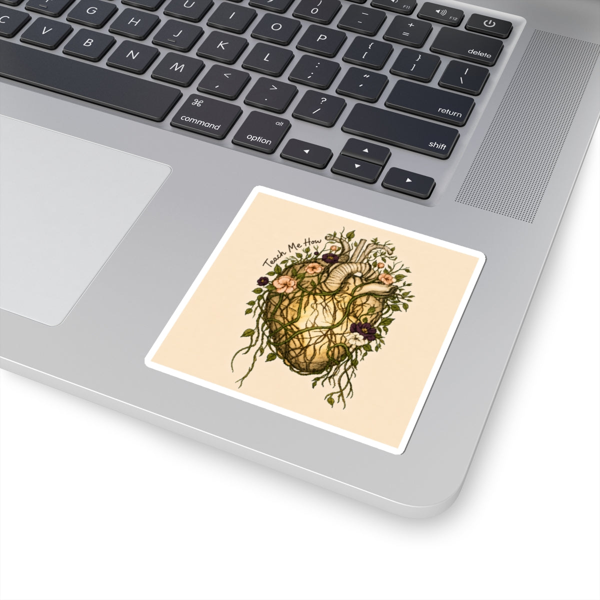 Botanical Heart Sticker- Teach Me How