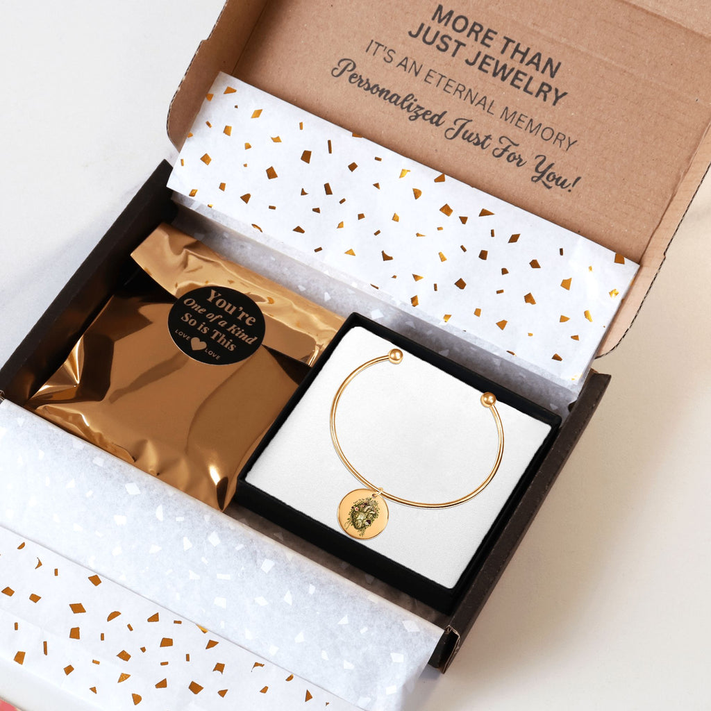Bangle Bracelet - Lines that Linger Collection